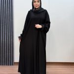 مانتو عبایی ماهنوش کد 10016
