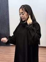 مانتو عبایی ماهنوش کد 10016 - Image 2