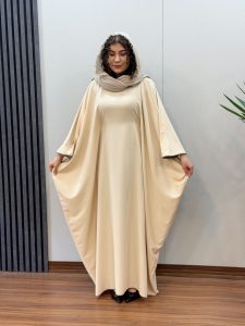 مانتو عبایی ماندانا کد 10096 - Image 3