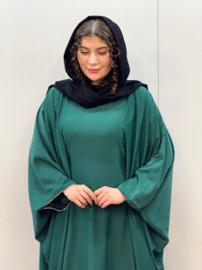 مانتو عبایی ماندانا کد 10096 - Image 2