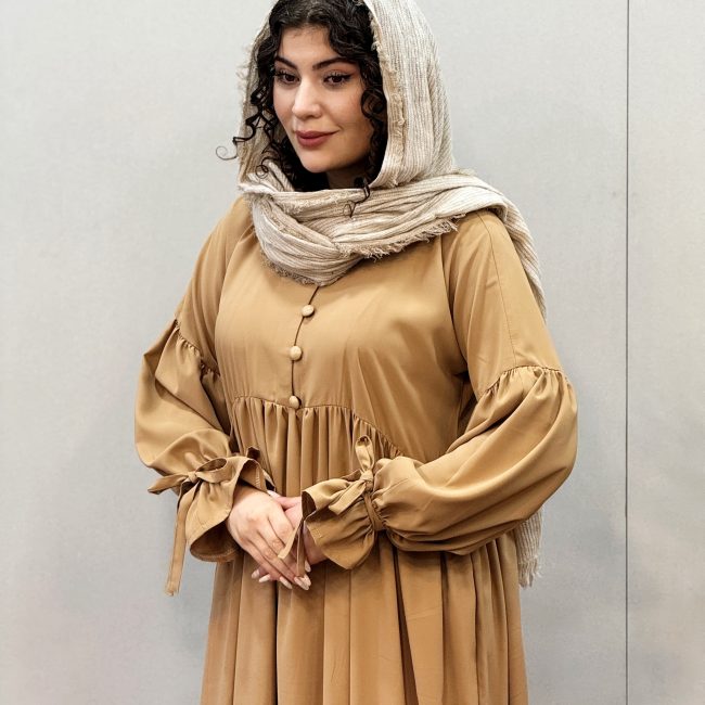 مانتو پیراهنی نفس کد 1012