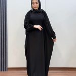 مانتو عبایی نبات کد 1014