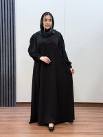 مانتو عبایی ثمین کد 1015 - Image 4