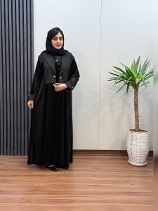 مانتو راسته عبایی دلدار کد 1023
