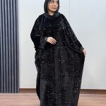 مانتو عبایی ستیا کد 1028