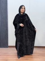 مانتو عبایی ستیا کد 1028