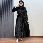 مانتو مخمل همتا کد 1040