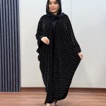 مانتو عبا جلوباز رویان کد 1050