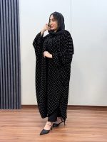 مانتو عبا جلوباز رویان کد 1050 - Image 3