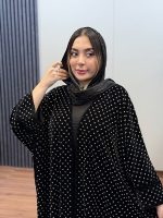 مانتو عبا جلوباز رویان کد 1050 - Image 2