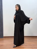 مانتو عبا جلوباز مهربانو کد 1054 - Image 4