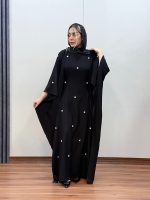 مانتو عبایی بابونه کد 1055