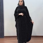 مانتو عبایی مونا کد 1056