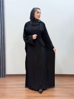 مانتو عبایی ماهور کد 1051 - Image 4