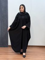 مانتو عبا جلوباز گندم کد 1053 - Image 4