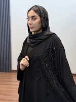 مانتو عبا جلوباز گندم کد 1053 - Image 2