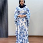 مانتو عبایی ساحل کد 1058