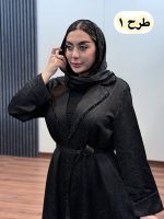 مانتو جلوباز نگین کد 1067 - Image 2