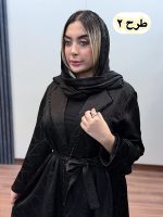 مانتو جلوباز نگین کد 1067 - Image 4