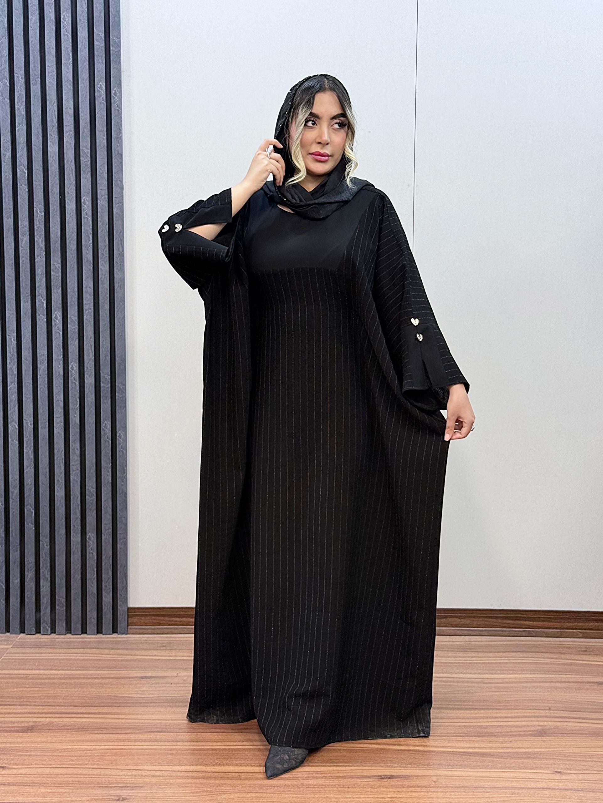 photo-output (117) مانتو عبایی پارس بانو کد 1070 - Image 1
