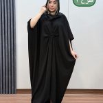 مانتو عبایی آهو کد 1072