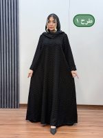 پیراهن سوپر کلوش رزا کد 1071
