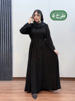پیراهن سوپر کلوش رزا کد 1071 - Image 9