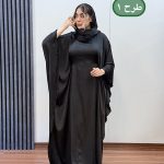 مانتو عبایی مهرانگیز کد 1077