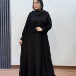 مانتو عبایی فرانک کد 1082