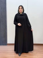 مانتو عبایی خورشید کد 1083