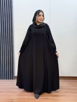 مانتو عبایی خورشید کد 1083 - Image 3