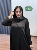 پیراهن کلوش رز کد 1084 - Image 2