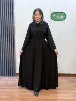 مانتو جلو بسته سوین کد 1085 - Image 3