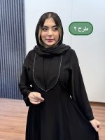 مانتو جلو بسته سوین کد 1085 - Image 2